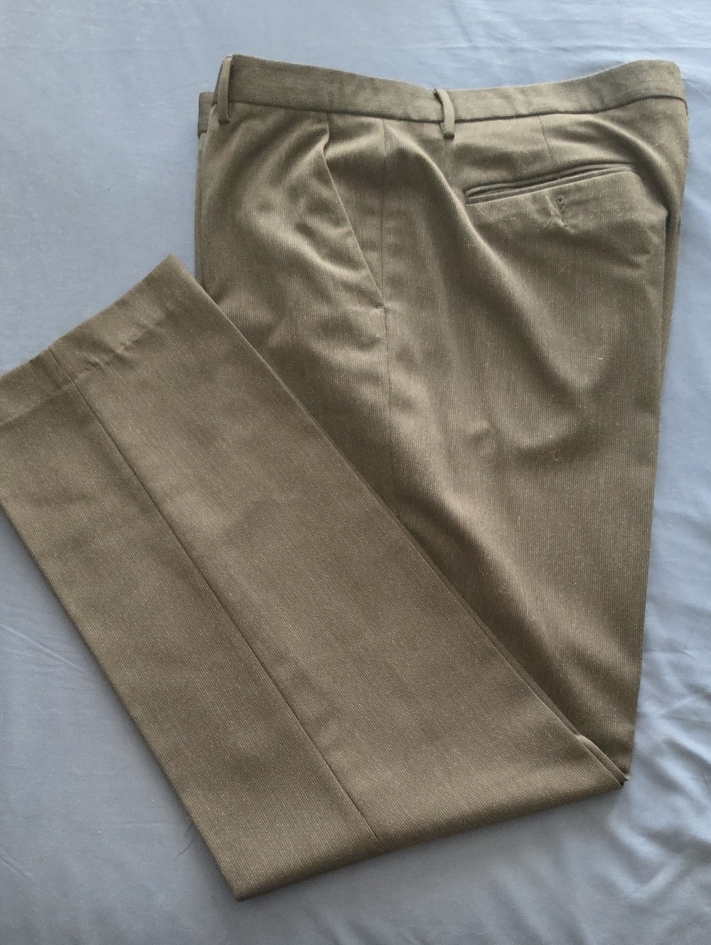 Calvin Klein Dark Gray Dress Pants - Tailored Pleat Front